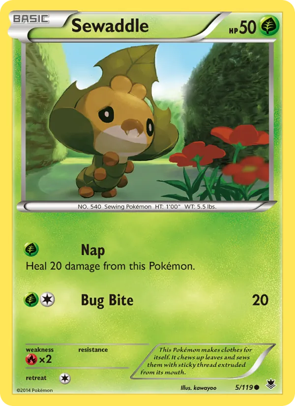 Sewaddle #5 – Phantom Forces card
