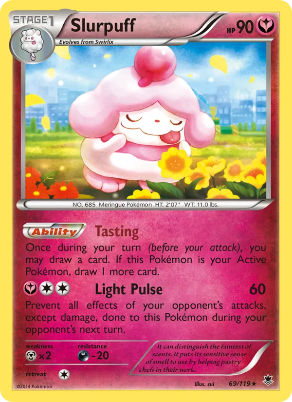 Slurpuff #69 – Phantom Forces card