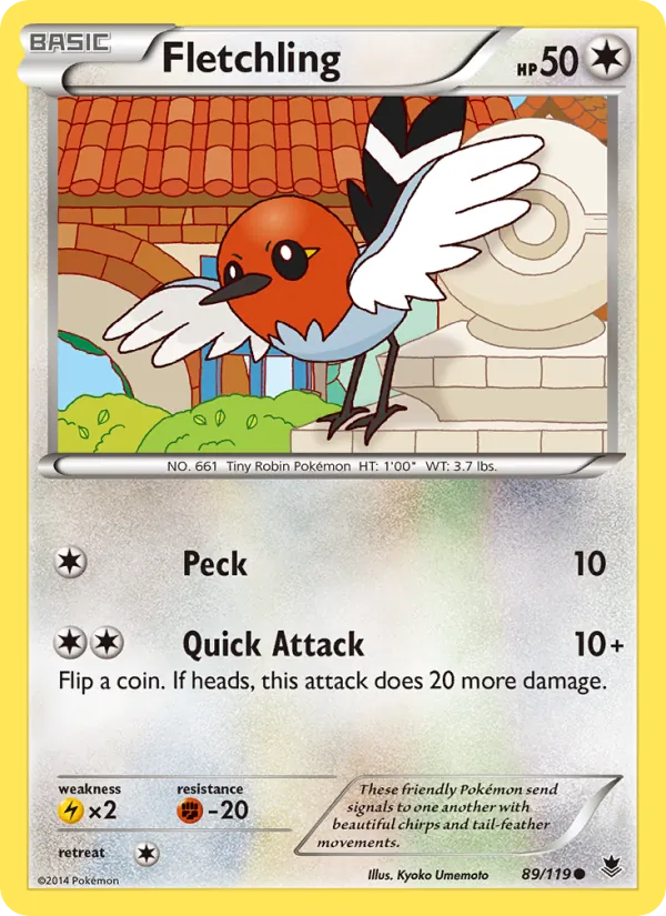 Fletchling #89 – Phantom Forces card
