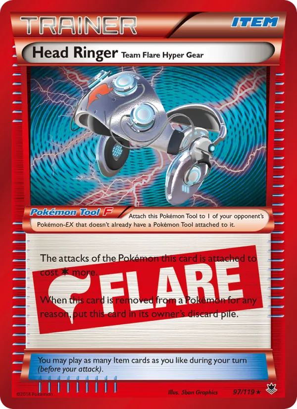 Head Ringer Team Flare Hyper Gear #97 – Phantom Forces card