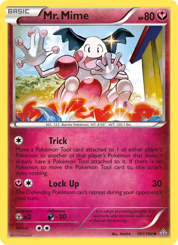 Mr. Mime #101 – Primal Clash card