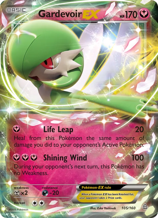 Gardevoir EX #105 – Primal Clash card