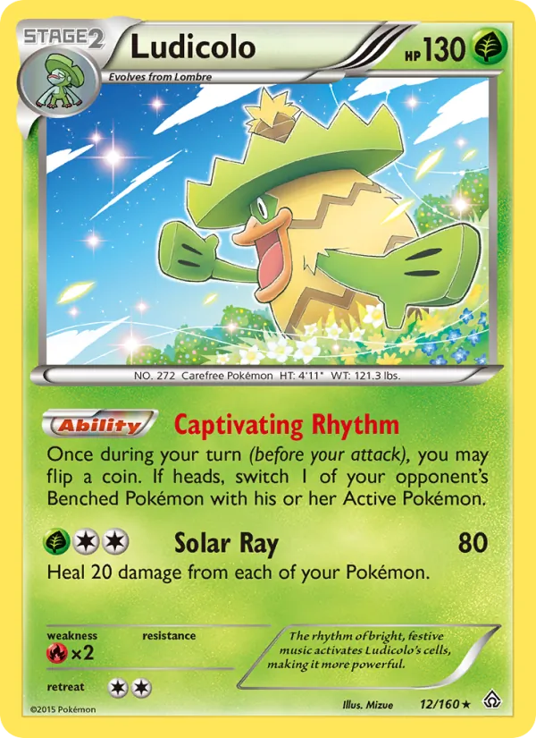 Ludicolo #12 – Primal Clash card