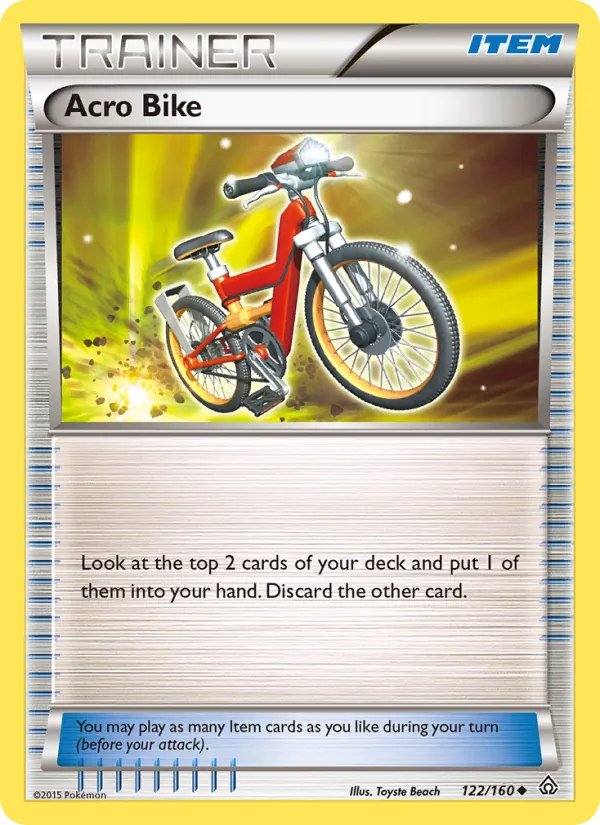 Acro Bike #122 – Primal Clash card
