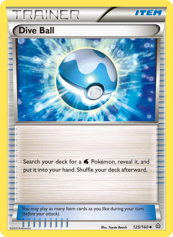Dive Ball #125 – Primal Clash card