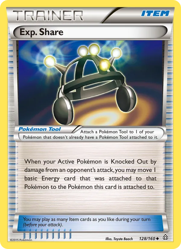 Exp. Share #128 – Primal Clash card