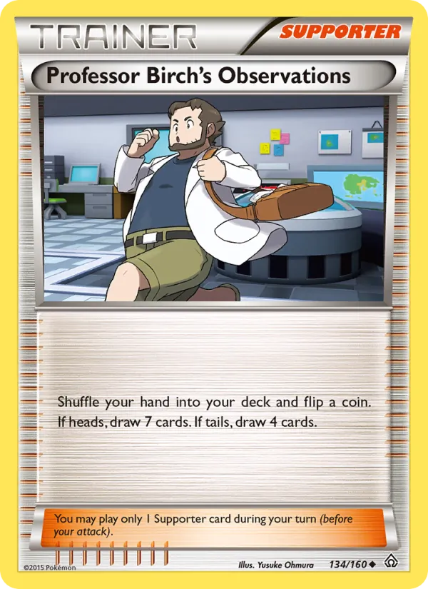 Professor Birch's Observations #134 – Primal Clash card