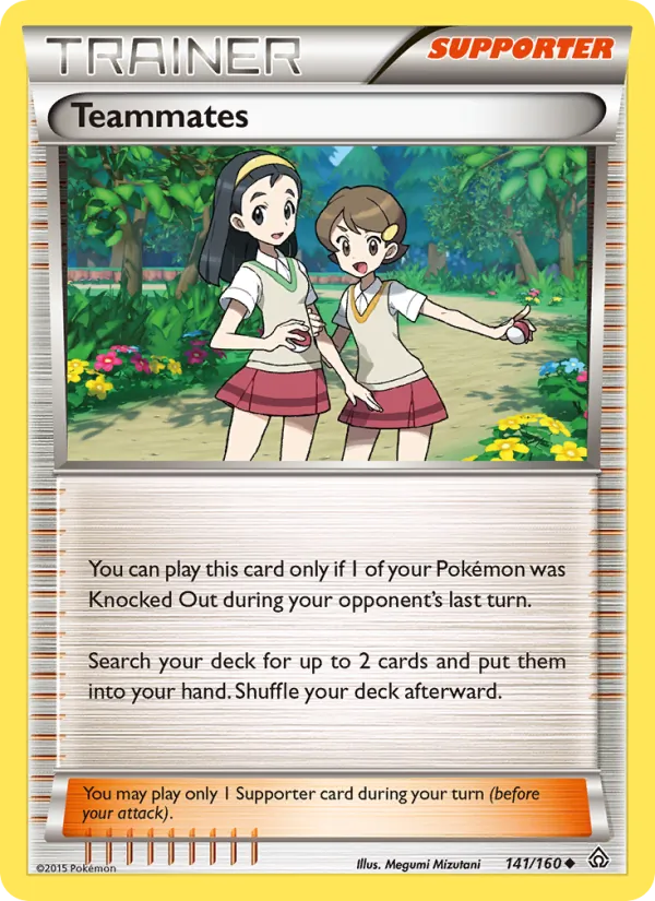 Teammates #141 – Primal Clash card