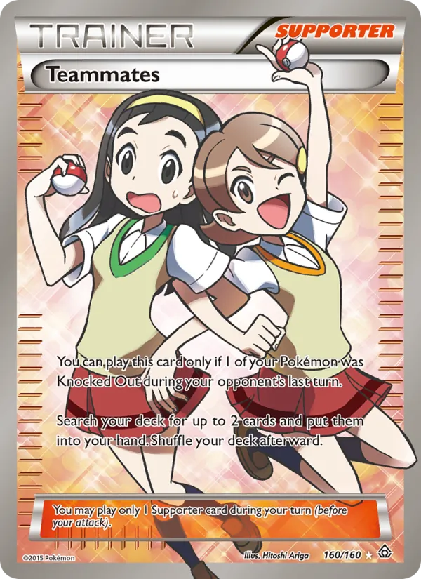 Teammates #160 – Primal Clash card