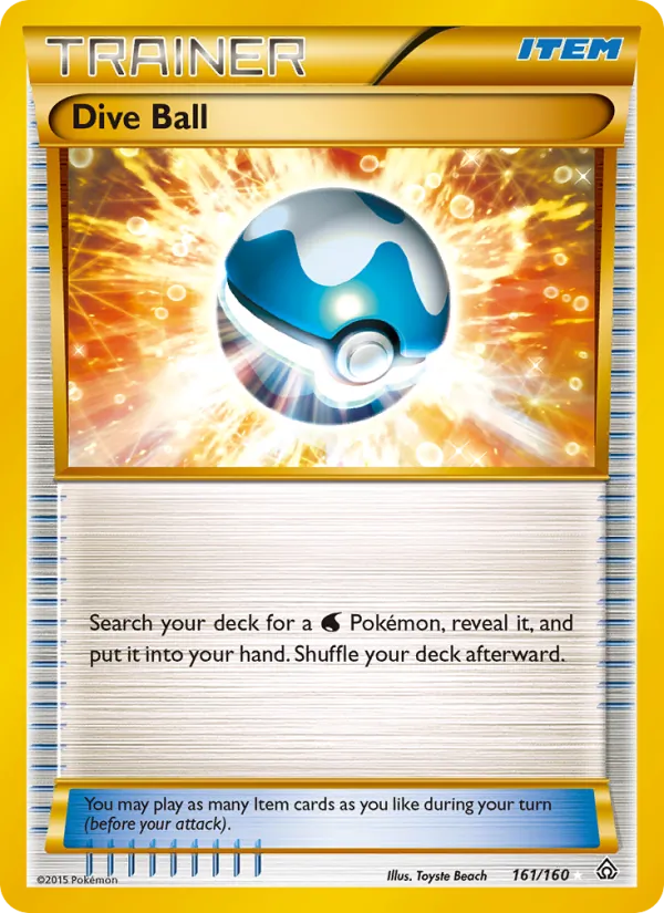 Dive Ball #161 – Primal Clash card