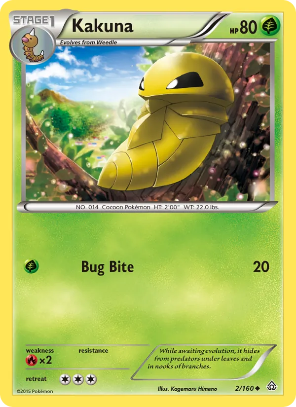 Kakuna #2 – Primal Clash card