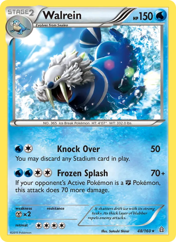 Walrein #48 – Primal Clash card