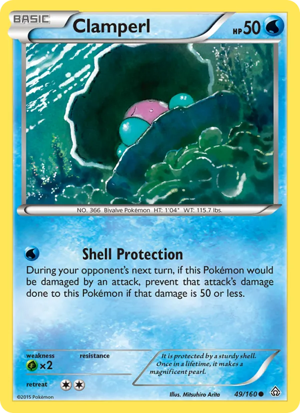 Clamperl #49 – Primal Clash card