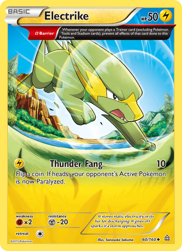 Electrike #60 – Primal Clash card
