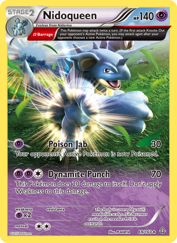 Nidoqueen #69 – Primal Clash card