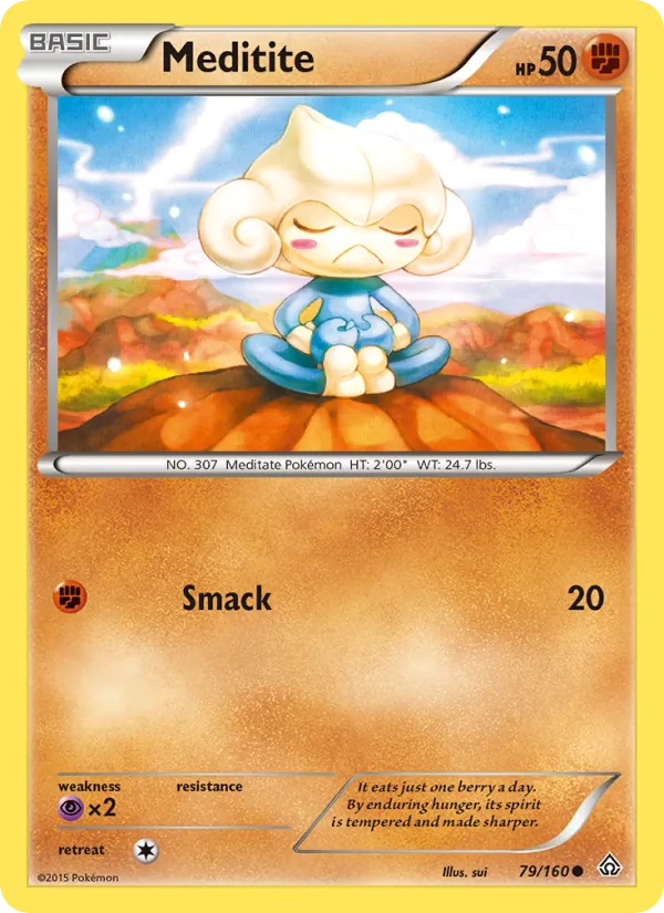 Meditite #79 – Primal Clash card
