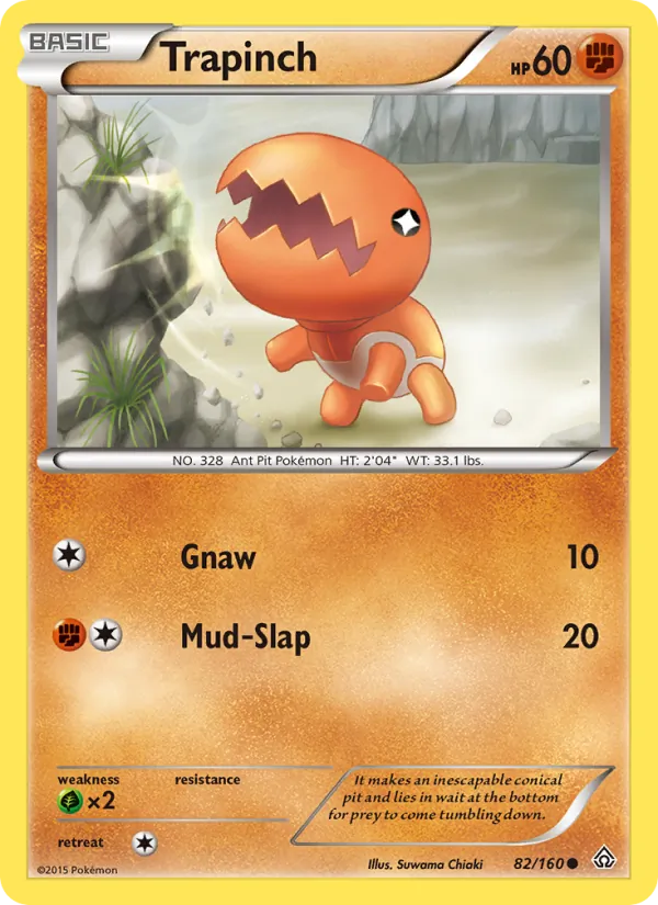 Trapinch #82 – Primal Clash card