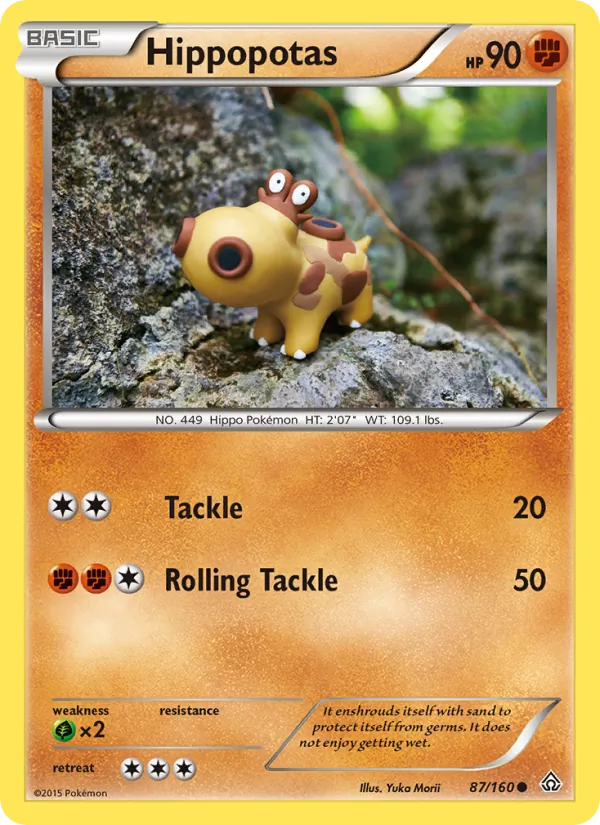 Hippopotas #87 – Primal Clash card