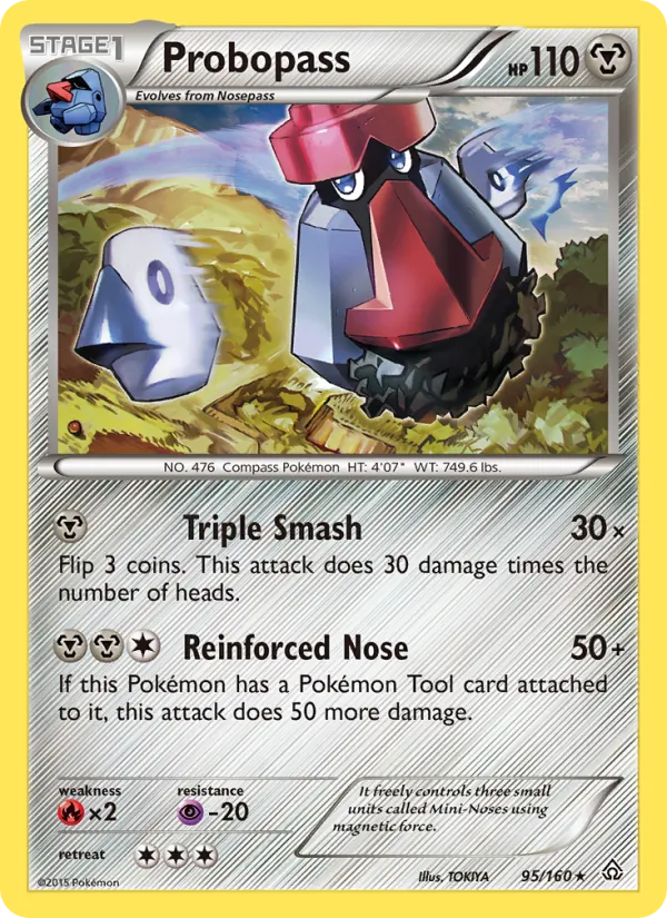Probopass #95 – Primal Clash card