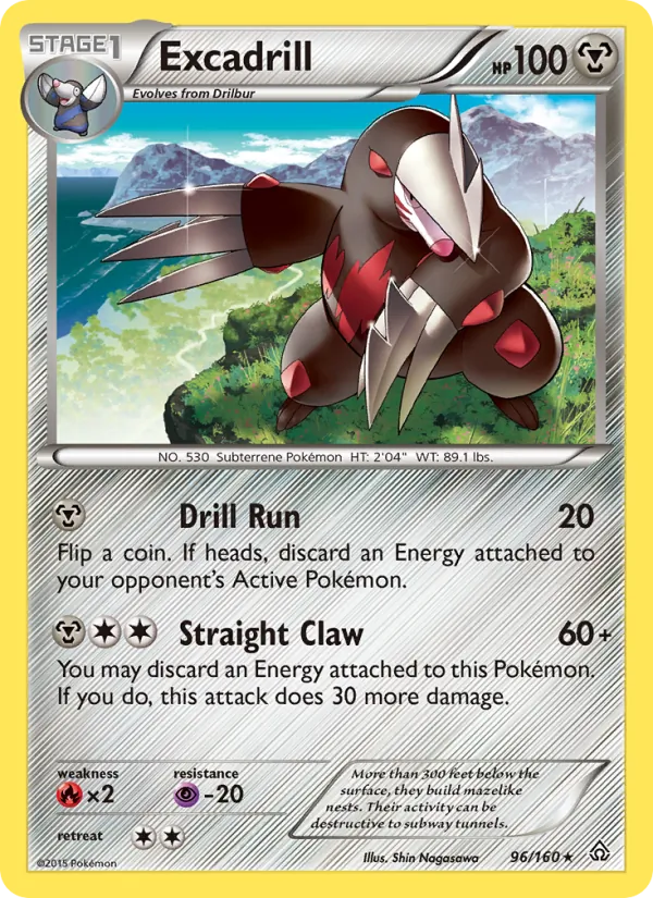 Excadrill #96 – Primal Clash card