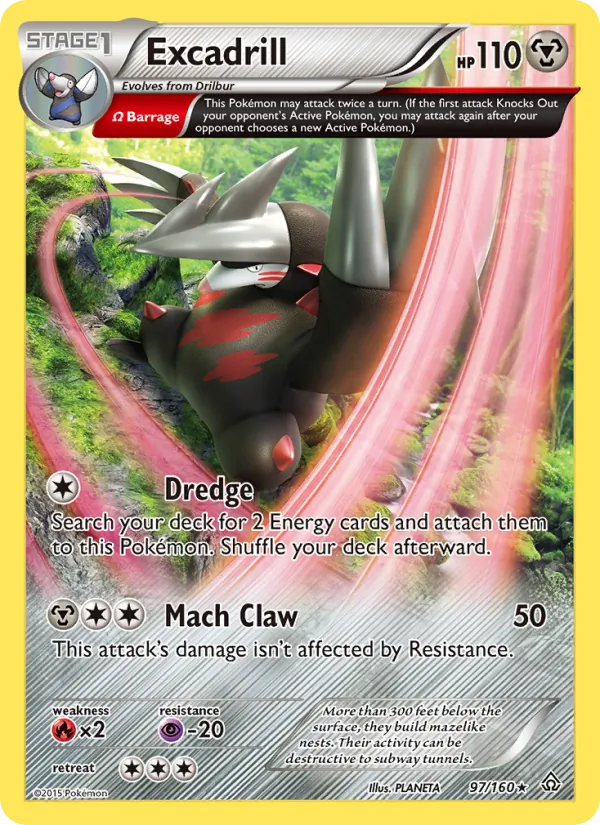 Excadrill #97 – Primal Clash card