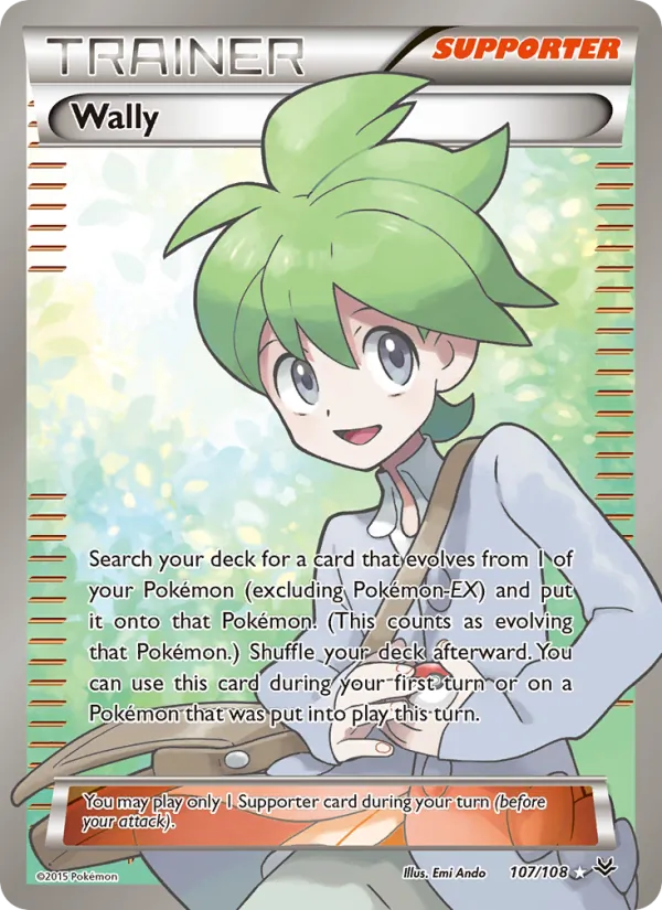 Wally #107 – Roaring Skies card
