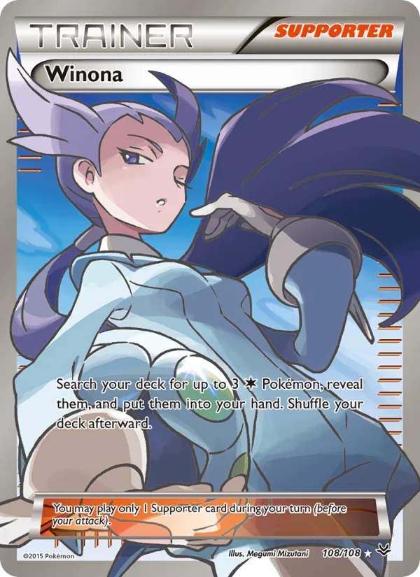 Winona #108 – Roaring Skies card