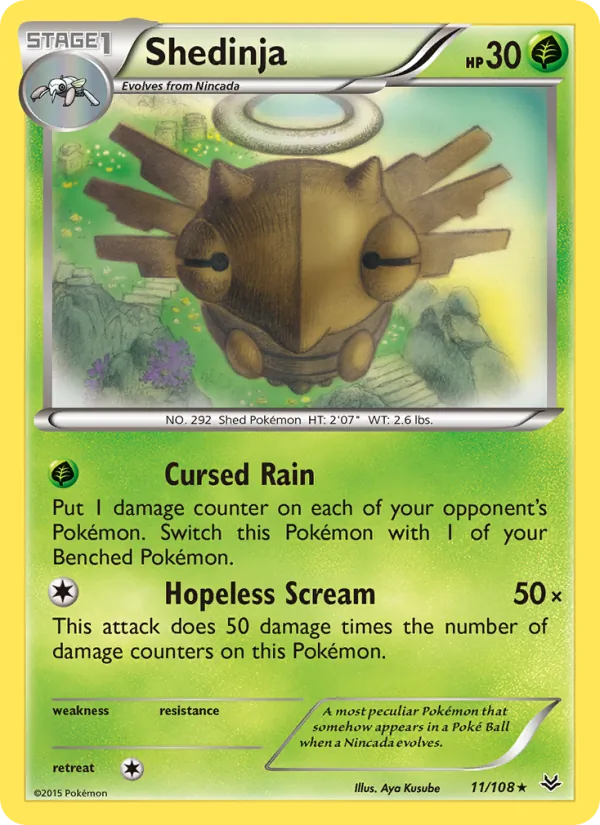 Shedinja #11 – Roaring Skies card