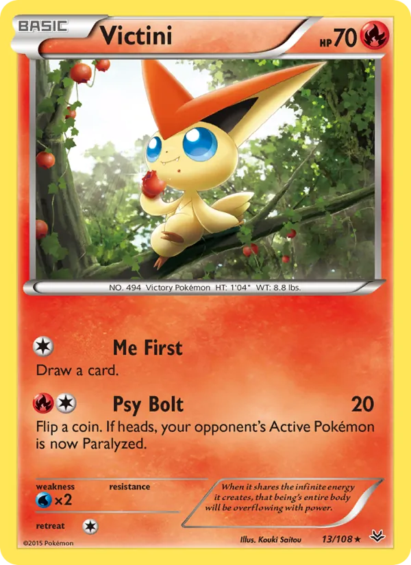 Victini #13 – Roaring Skies card