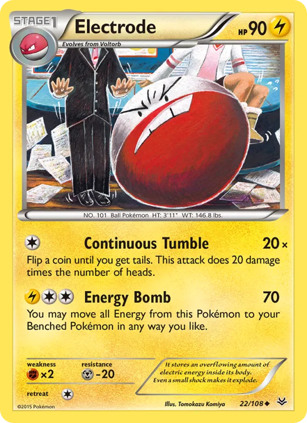 Electrode #22 – Roaring Skies card