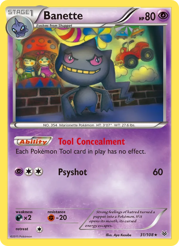 Banette #31 – Roaring Skies card