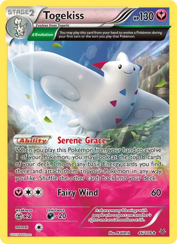 Togekiss #46 – Roaring Skies card