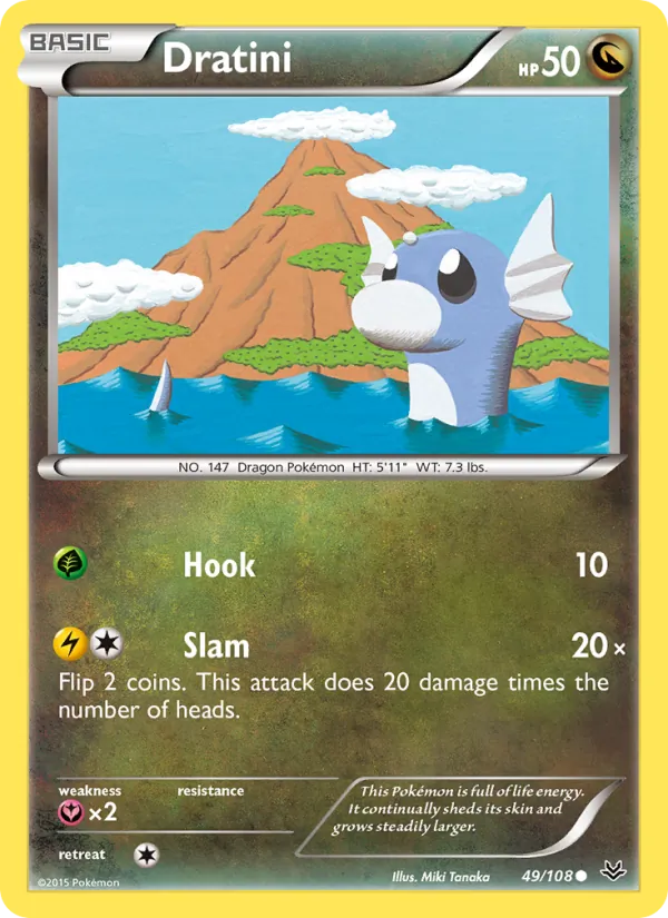 Dratini #49 – Roaring Skies card