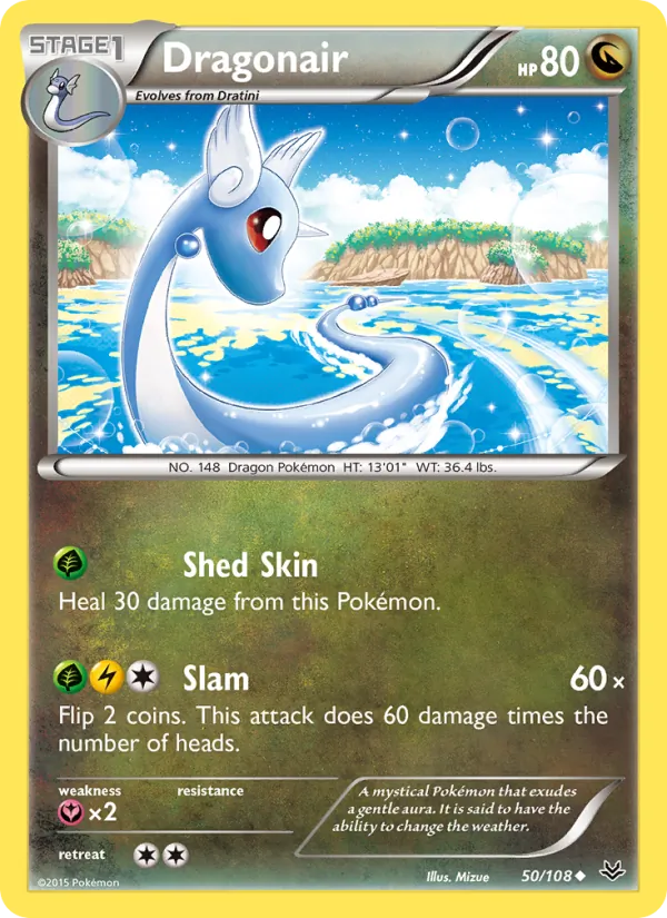 Dragonair #50 – Roaring Skies card