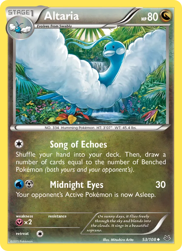 Altaria #53 – Roaring Skies card