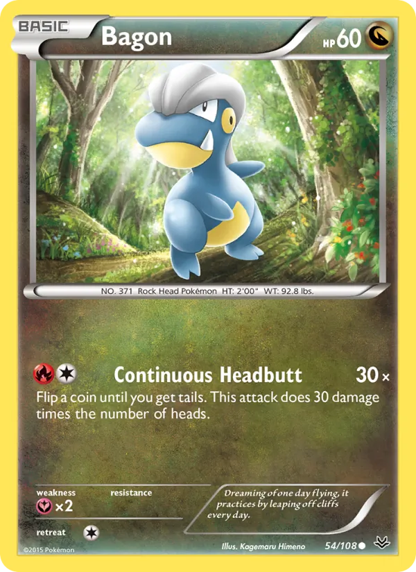 Bagon #54 – Roaring Skies card