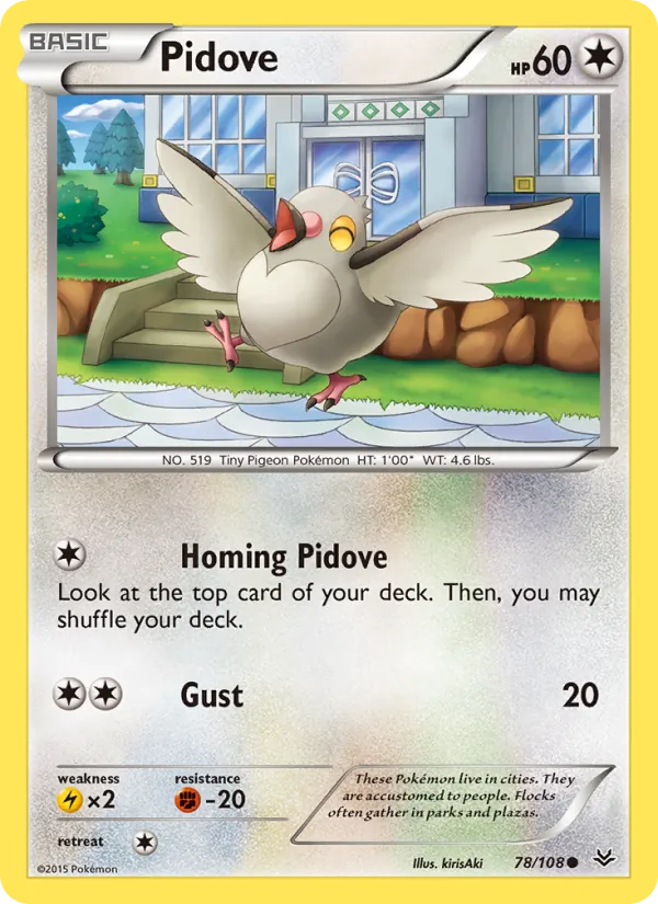 Pidove #78 – Roaring Skies card