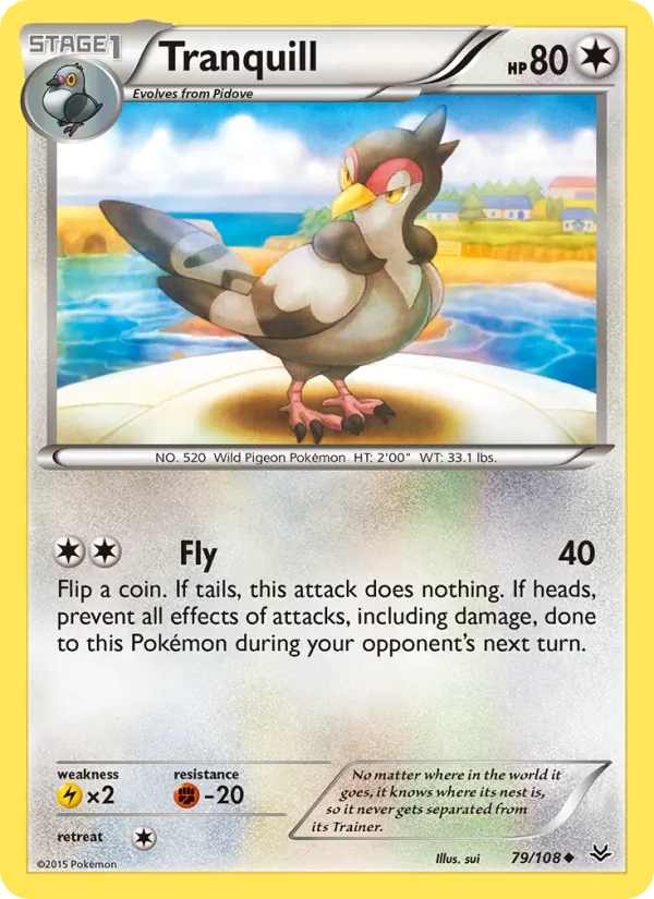 Tranquill #79 – Roaring Skies card