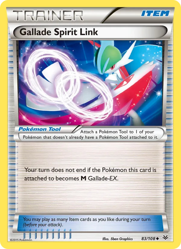 Gallade Spirit Link #83 – Roaring Skies card