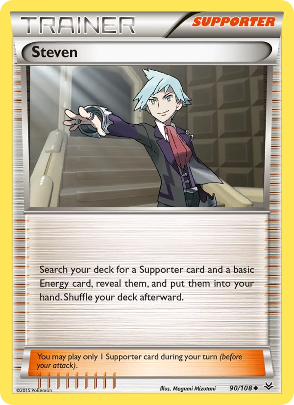 Steven #90 – Roaring Skies card