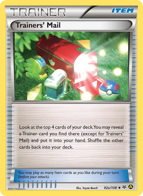 Trainers' Mail #92 – Roaring Skies card