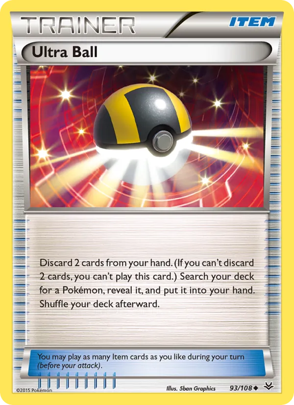 Ultra Ball #93 – Roaring Skies card