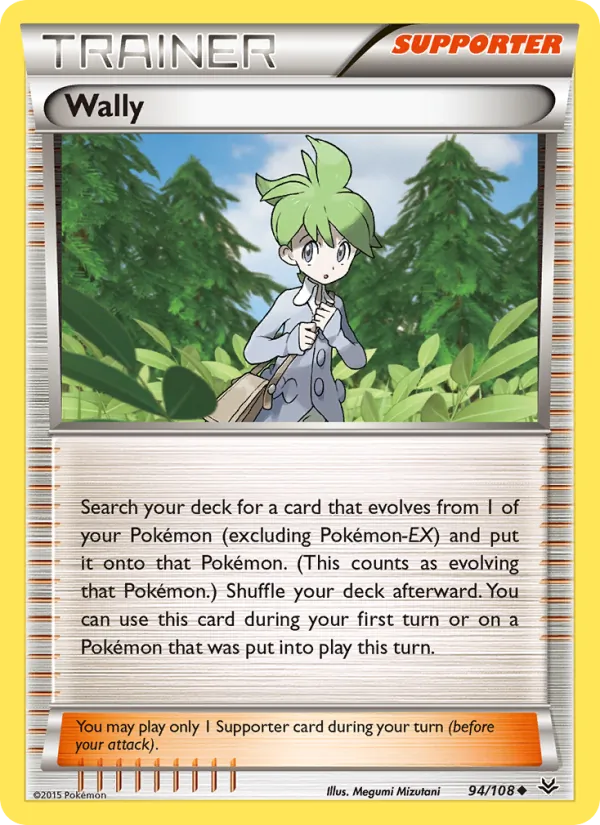 Wally #94 – Roaring Skies card