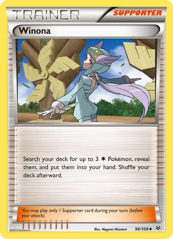Winona #96 – Roaring Skies card