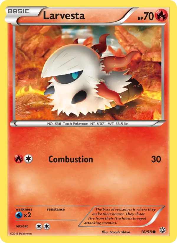 Larvesta #16 – Ancient Origins card
