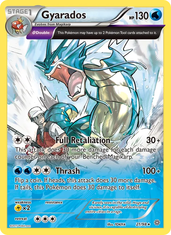 Gyarados #21 – Ancient Origins card