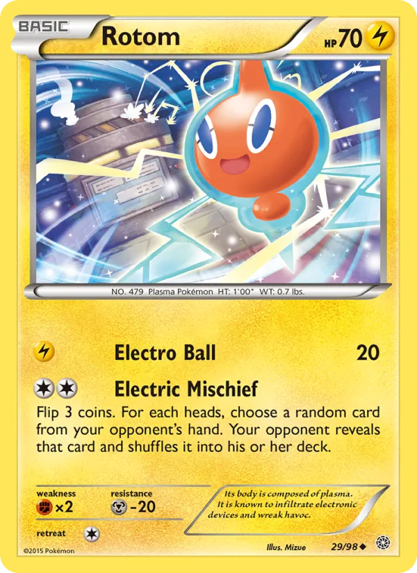 Rotom #29 – Ancient Origins card
