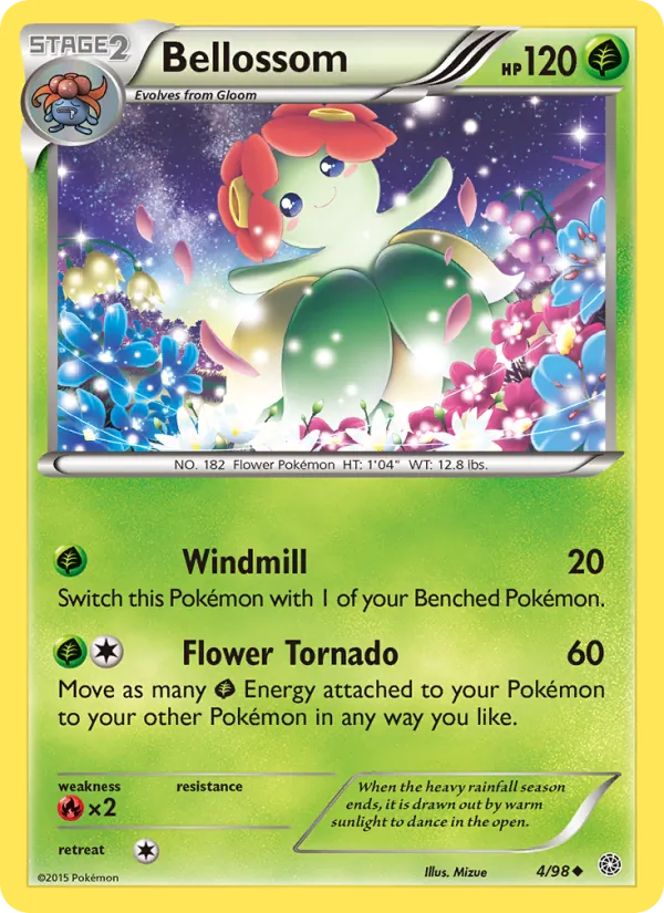 Bellossom #4 – Ancient Origins card