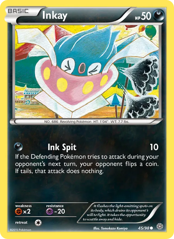 Inkay #45 – Ancient Origins card