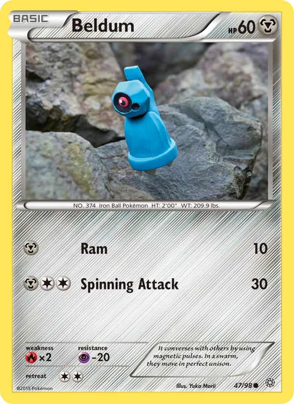 Beldum #47 – Ancient Origins card